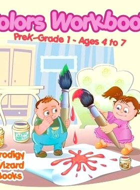 预订 Colors Workbook PreK-Grade K - Ages 4 to 6: 9781683239055