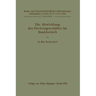预订 Die Abwicklung des Devisengeschäftes im Bankbetrieb: 9783642899836
