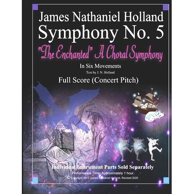 预订 Symphony No. 5: The Enchanted A Choral Symphony: 9798630054678