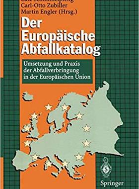 【预订】Der Europäische Abfallkatalog 9783540588061