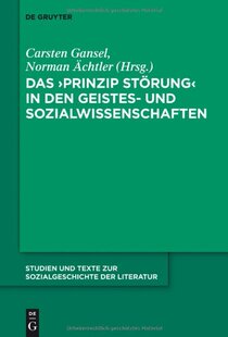 den 9783110312980 Das Sozialwissenschaften und Geistes Störung’ ’Prinzip 预订
