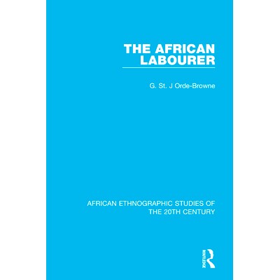预订 The African Labourer 非洲劳工: 9781138597303