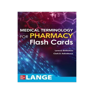 [预订]Medical Terminology for Pharmacy Flash Cards 9781260474169