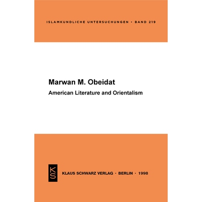 预订 American Literature and Orientalism 美国文学与东方主义: 9783879972715