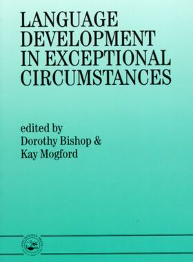 【预订】Language Development In Exceptional Circumstances
