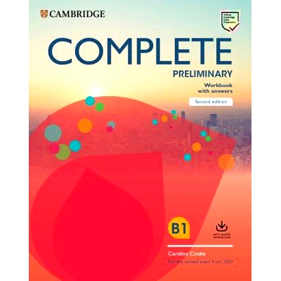 预订 Complete Preliminary Workbook with Answers with Audio Download: For the Revised Exam from 2020: 9781108525794