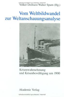 【预订】Vom Weltbildwandel zur Weltanschauungsanalyse 9783050026220