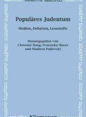 【预订】Populäres Judentum 9783484651760