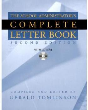 【预订】The School Administrator’S Complete Letter Book With Cd-Rom, 2Nd Edition