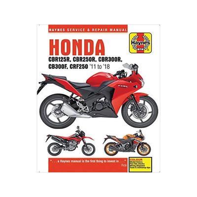 [预订]Honda CBR125R, CBR250R, CB300F & CBR300R CRF250L/M (11-18) 9781785214219