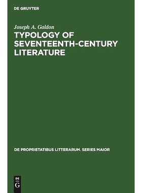 预订 Typology of Seventeenth-Century Literature: 9789027933669