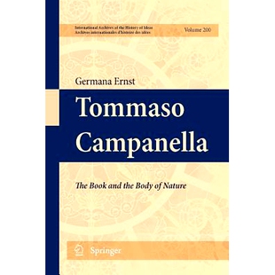 预订 Tommaso Campanella: The Book and the Body of Nature: 9789400731752