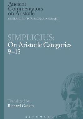 [预订]Simplicius: On Aristotle Categories 9-15 9781472558510