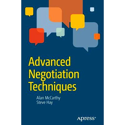 预订 Advanced Negotiation Techniques *谈判技巧: 9781484208519