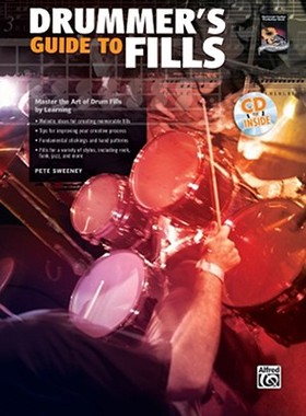 【预售】Drummer’s Guide to Fills: Master the Art of Drum Fills, Book & CD [With CD]
