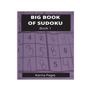 [预订]Karma Pages Big Book of Sudoku Book 1 9798396062863
