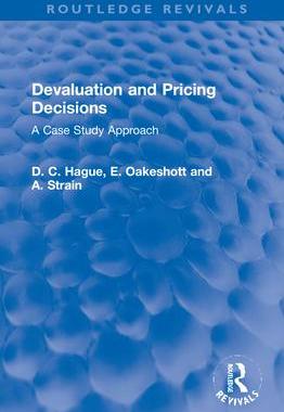 [预订]Devaluation and Pricing Decisions 9781032197784