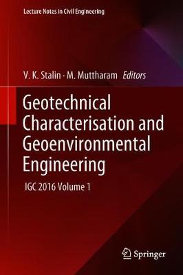 【预订】Geotechnical Characterisation and Geoenvironmental Engineering