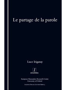 预订 Le Partage De La Parole: 9781900755467