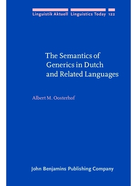 预订 The Semantics of Generics in Dutch and Related Languages: 9789027255051