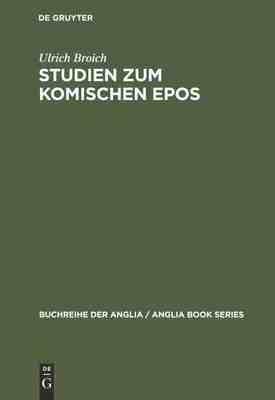 【预订】Studien zum komischen Epos 9783484420090