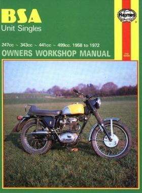 [预订]BSA Unit Singles (58 - 72) Haynes Repair Manual 9780856961274