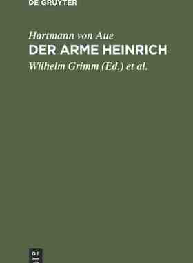 【预订】Der arme Heinrich 9783111220604
