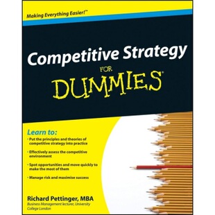【预售】Competitive Strategy for Dummies