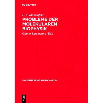 预订 Probleme der molekularen Biophysik: 9783112727980