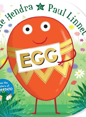 Sue Hendra 土豆超人作者绘本 蛋 英文原版 Egg