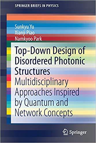 【预售】Top-Down Design of Disordered Photonic Structures
