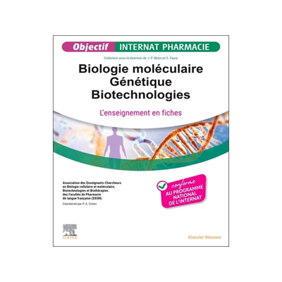预订 Biologie Moléculaire - Génétique - Biotechnologies: L’Enseignement En Fiches