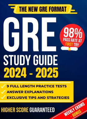 预订 GRE Study Guide: The Most Complete Guide to Passing the Exam on Your First Try with the Highest Score | Includes 9