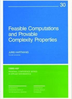 预订 Feasible Computations and Provable Complexity Properties