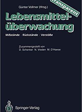 【预订】Lebensmittel-überwachung — transparent 9783540524373