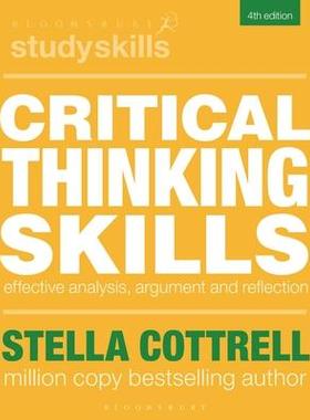 预订 Critical Thinking Skills: Effective Analysis, Argument and Reflection 9781350322585