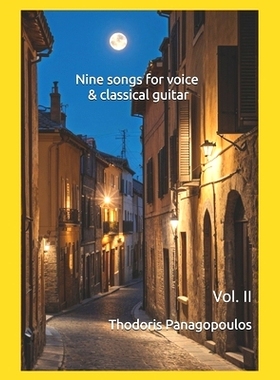 预订 Nine songs for voice & classical guitar: Vol II: 9798329794335