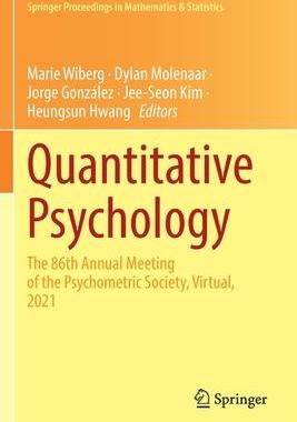 [预订]Quantitative Psychology 9783031045745