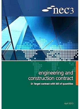 预订 NEC3: Engineering and Construction Contract Option D: target contract with bill of quantities: 9780727758750