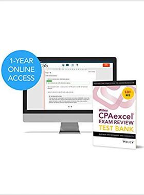 【预售】Wiley CPAexcel Exam Review 2019 Test...