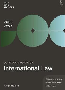 [预订]Core Documents on International Law 2022-23 9781509960668