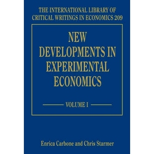 Experimental 两卷套 New 9781845425210 新发展 Developments 实验经济学 预订 Economics