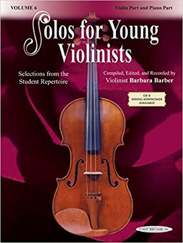 【预订】Solos for Young Violinists, Vol 6: Selections from the Student Repertoire