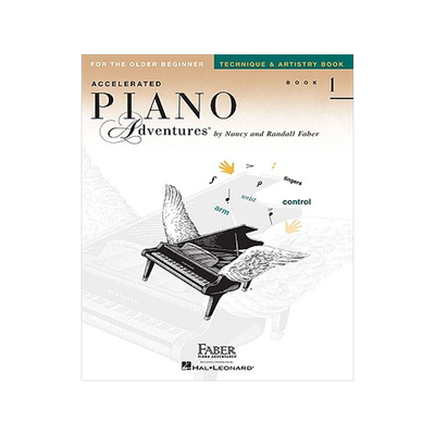 1级技艺 菲伯尔钢琴快速教程 英文原版 Accelerated Piano Adventures, Book 1, Technique