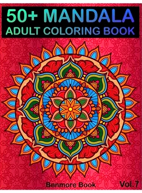 预订 50+ Mandala: Adult Coloring Book 50 Mandala Images Stress Management Coloring Book For Relaxation, Meditation, Happ