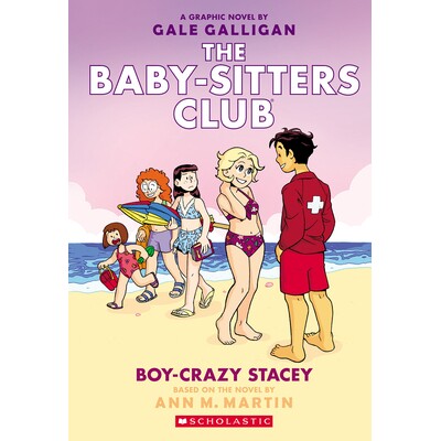 预订 Boy-Crazy Stacey: Graphic Novel 男孩疯狂的史黛西: 9781338888294