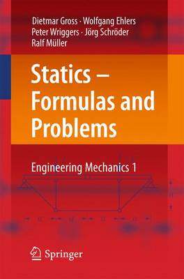 【预订】Statics – Formulas and Problems