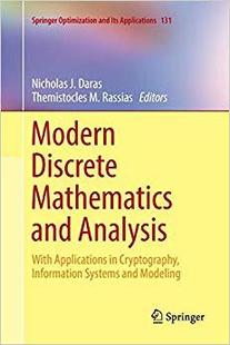 【预售】Modern Discrete Mathematics and Analysis: With Applications in Cryptography, Information Systems and Model...