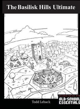 [预订]Basilisk Hills Ultimate Hexcrawl 9798985171372