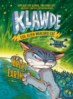 【预订】Klawde: Evil Alien Warlord Cat: Target: Earth #4